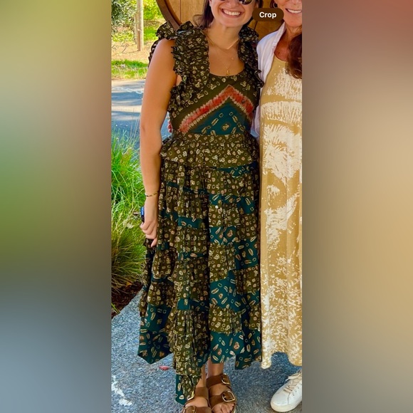 Ulla Johnson Nia Ruffle Dress in Jasper - Picture 2 of 6